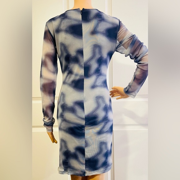 New Zara Draped Tulle Short Dress - Picture 10 of 16